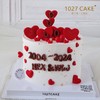 1027CAKE  | 结婚周年纪念  爱心 商品缩略图0