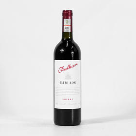 澳大利亚 富勒姆BIN408干红葡萄酒 14.5度进口红酒750ml*1支（裸瓶）
