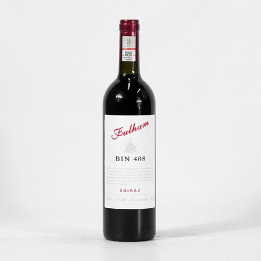 澳大利亚 富勒姆BIN408干红葡萄酒 14.5度进口红酒750ml*1支（裸瓶） 商品图3