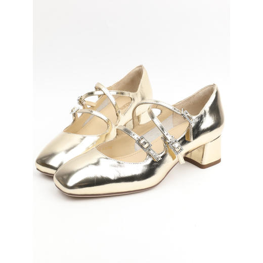 【云粉节】【思加图】BF思加图2025秋季新款浅口粗跟玛丽珍鞋女鞋高跟复古女单鞋ECL01，吊牌价1290，活动价950 商品图11