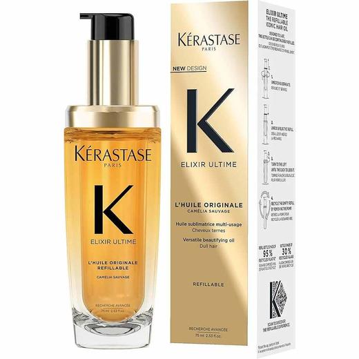 【保税仓】Kerastase卡诗鎏光山茶花护发精油75ml 商品图3