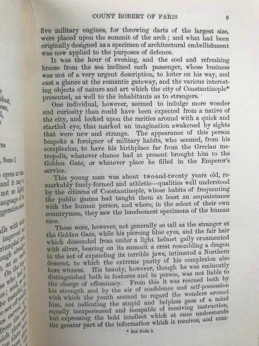 1897年 司各特《巴黎的罗伯特伯爵》 1幅插图 真皮精装32开 商品图4