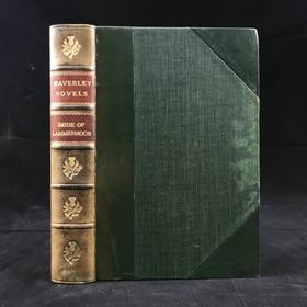 1897年 司各特《拉美莫尔的新娘》 1幅插图 真皮精装32开