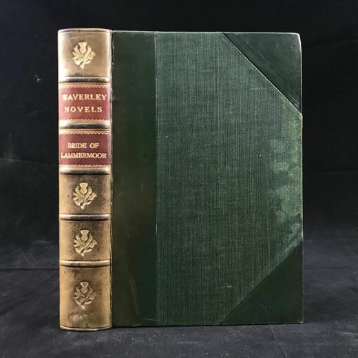 1897年 司各特《拉美莫尔的新娘》 1幅插图 真皮精装32开 商品图0