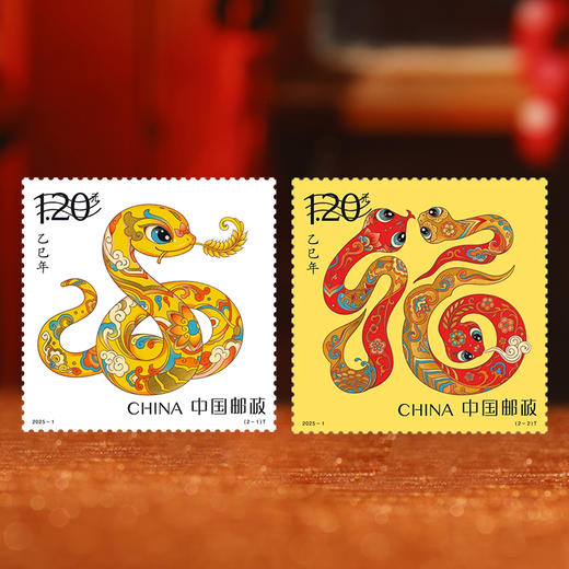【邮币套装】蛇年纪念币、邮票套装 商品图1
