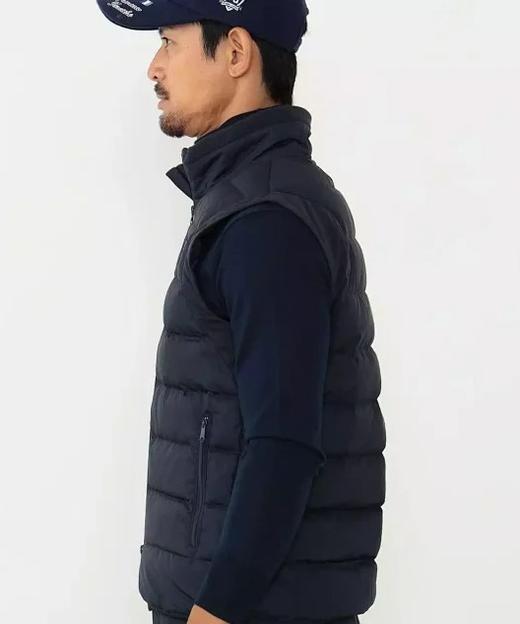 BEAMS高尔夫男士可折叠羽绒背心 商品图6