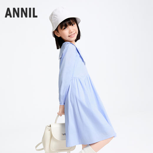 女童长袖连衣裙春季新款安奈儿童装实体店同款AG513590 商品图2