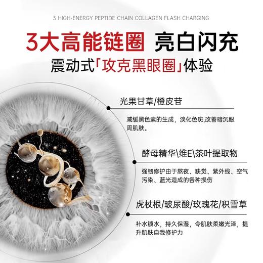 【KO黑眼圈 紧致淡眼纹】水润焕亮眼霜15g#眼霜淡化黑眼圈细纹提拉紧致抗皱去眼袋除神器男女正品官方旗舰店 商品图3