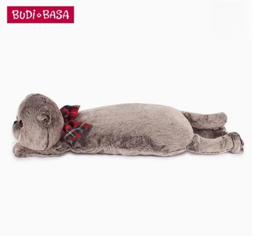 BUDIBASA巴迪宝思宝喜可猫毛绒长条抱枕，40cm 商品图0