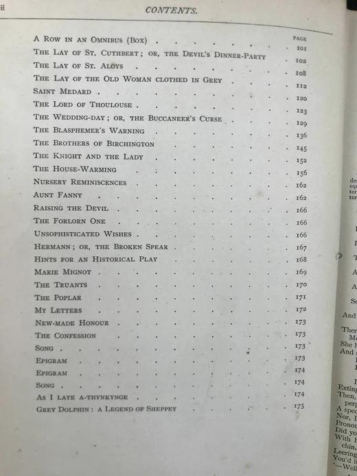 1885年 托马斯·英格斯比《玄怪录》 克鲁克香克、里奇等名家50幅插图 漆布精装32开 商品图5