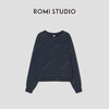 ROMI STUDIO“美式复古”100高支长绒棉洗水做旧套头卫衣RWBWSY1715 商品缩略图0