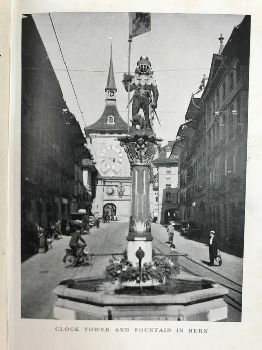 1951年 瑞士风物志 4幅彩色9幅黑白插图 精装32开 商品图9