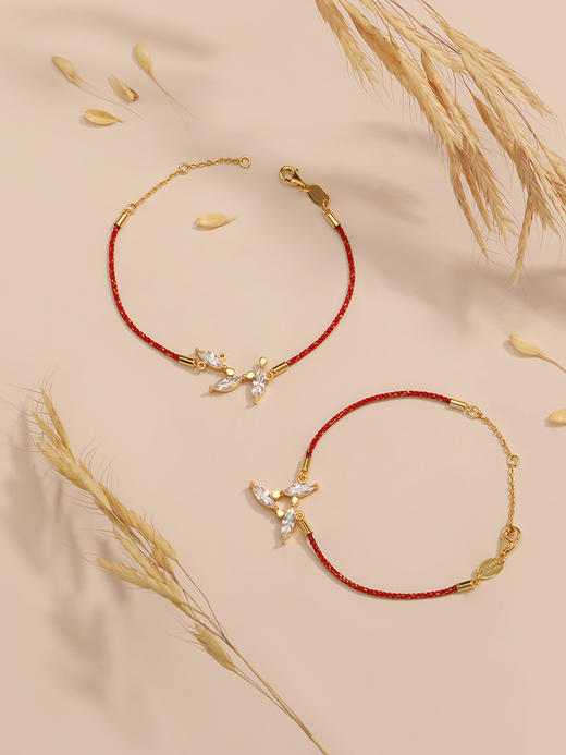 【岁岁平安 一物两种造型】COSTAR 岁岁安·麦穗项链/手链/耳钉系列 商品图5