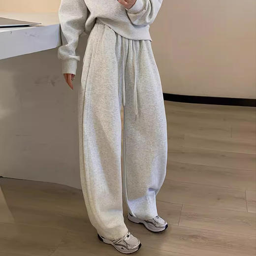 裁缝学苑AQ413一体绒香蕉裤卫裤纸样女装新款女裤子服装打板图纸 商品图3