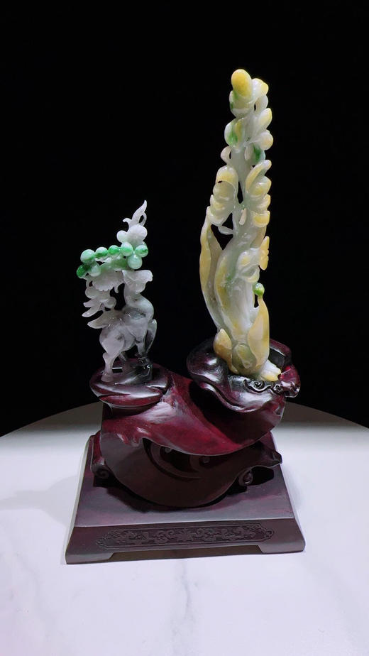 620790翡翠摆件【一路发财】 商品图4