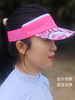桃夭松紧带荧光粉超轻排汗空顶帽马拉松越野户外骑行 商品缩略图3