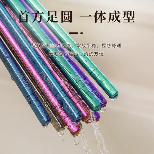 日本 EPORAS 八奈司 纯钛筷子 单双套装礼盒 可选 不会划伤瓷器无留痕 商品图3