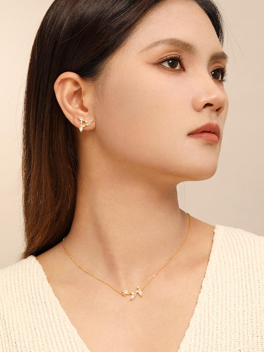 【岁岁平安 一物两种造型】COSTAR 岁岁安·麦穗项链/手链/耳钉系列 商品图13