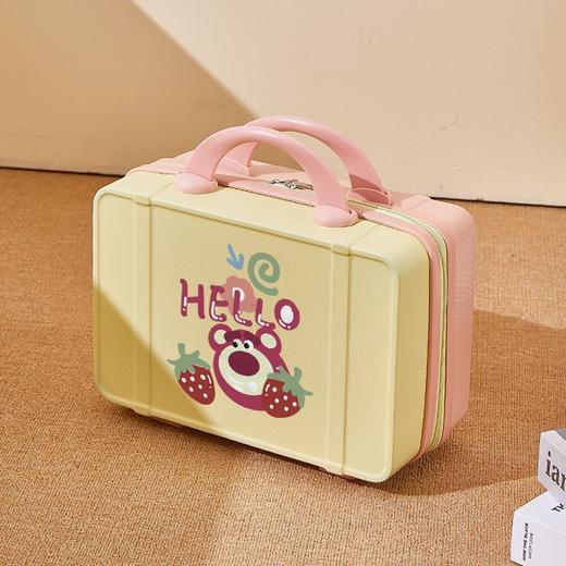 【敲高颜值！轻便行李箱】新款网红潮流化妆箱1收纳化妆品防尘口红护肤梳妆箱4寸出差便携。ry 商品图7