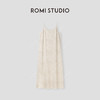 ROMI STUDIO“繁花盛夏” 棉麻混纺提花肌理吊带A字连衣裙 24SSD696 商品缩略图0