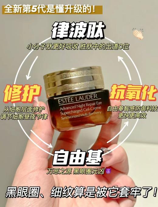 雅诗兰黛抗蓝光眼霜去黑眼圈 商品图1