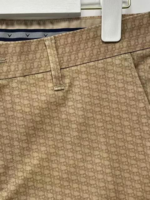 Callaway卡拉威高尔夫男士 印花休闲修身直筒长裤 商品图2