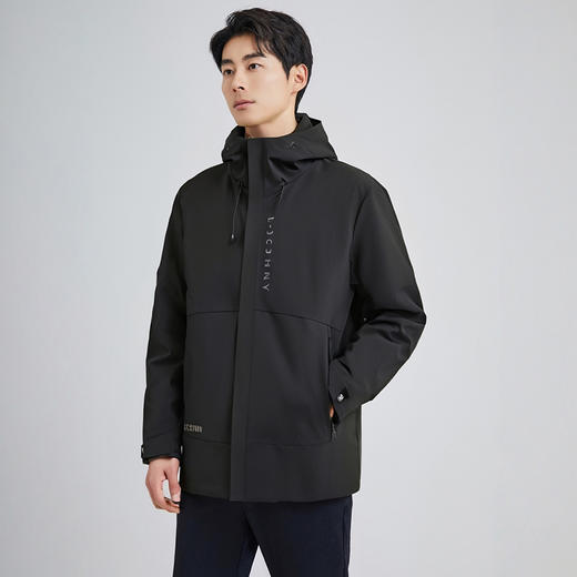 圣得西新国标羽绒服男冬季高充绒连帽加厚御寒保暖外套上衣 商品图1