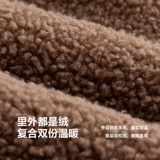 【背带裤】迷你巴拉男女童冬新品双面绒裤子保暖造型长裤 商品图3