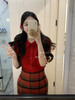 Read Nameless /高品红色康宝莱短袖毛衣+掐腰红格子裙2025/1/13 商品缩略图14