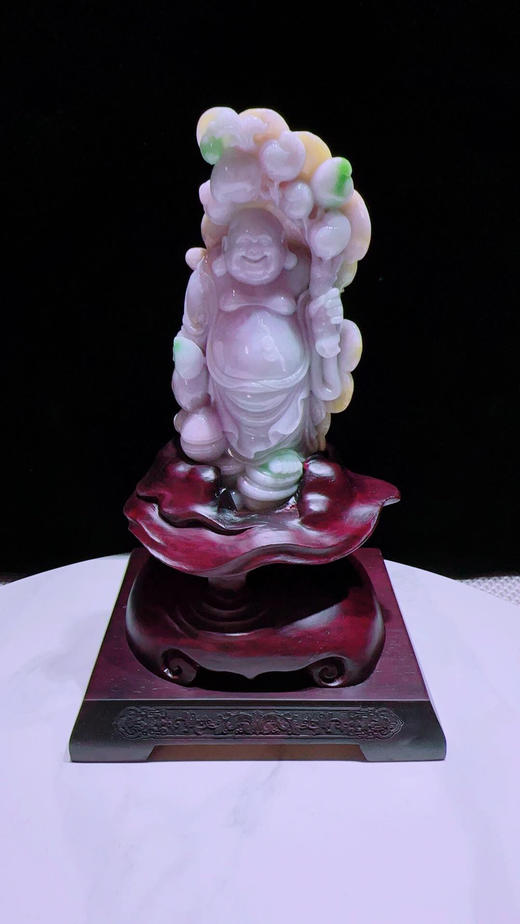 620796翡翠摆件【佛公 弥勒佛】 商品图3
