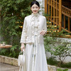 YFN22162改良旗袍2024年冬新款夹棉汉服上衣中式冬装复古棉袄唐装女中国风 商品缩略图0