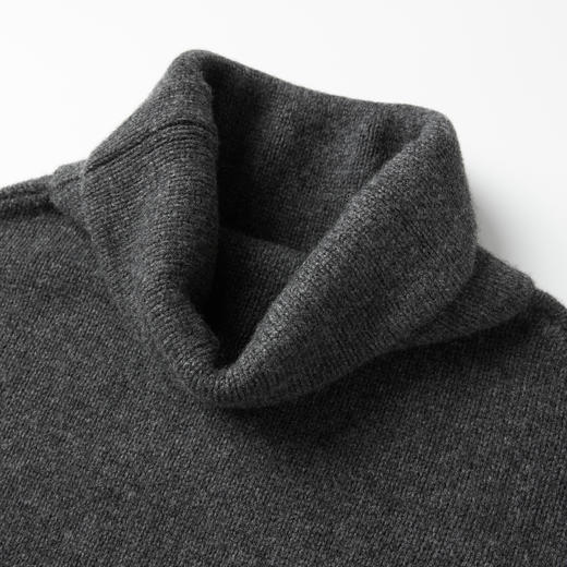 ROMI STUDIO“格雷高知”美丽奴绵羊毛混纺堆领套头毛衫RW24WS71147 商品图6