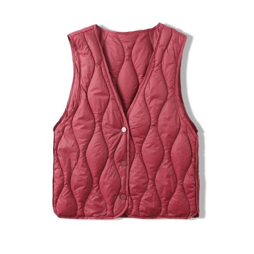 新国标轻暖系列！90绒！可内可外！好穿不钻绒万种穿法叠穿内搭背心马甲 商品图2