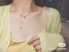 D011213简约精典的弹簧造型小蛮腰满钻项链 商品缩略图7