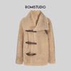 ROMI STUDIO【皮毛一ti】自然卷毛皮毛一体外套 W2427 商品缩略图0
