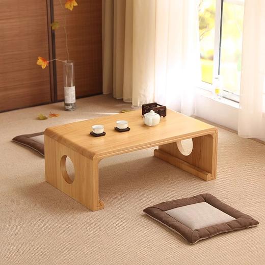 【定制产品 不支持退货】九典书房同款 国学桌 橡胶木 原木色 胡桃色 长140*宽45*高46 商品图3