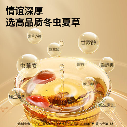 【正宗同仁堂品牌】北京同仁堂 青源堂 冬虫夏草约3条/克20礼盒 虫草 无竹签 无断草 冻干技术SY 商品图4