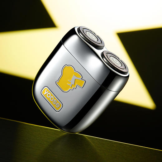 yoose/有色宝可梦联名款剃须刀电动男士便携迷你刮胡刀送老公礼物实用胡须刀 商品图4