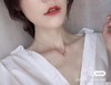D011213简约精典的弹簧造型小蛮腰满钻项链 商品缩略图6