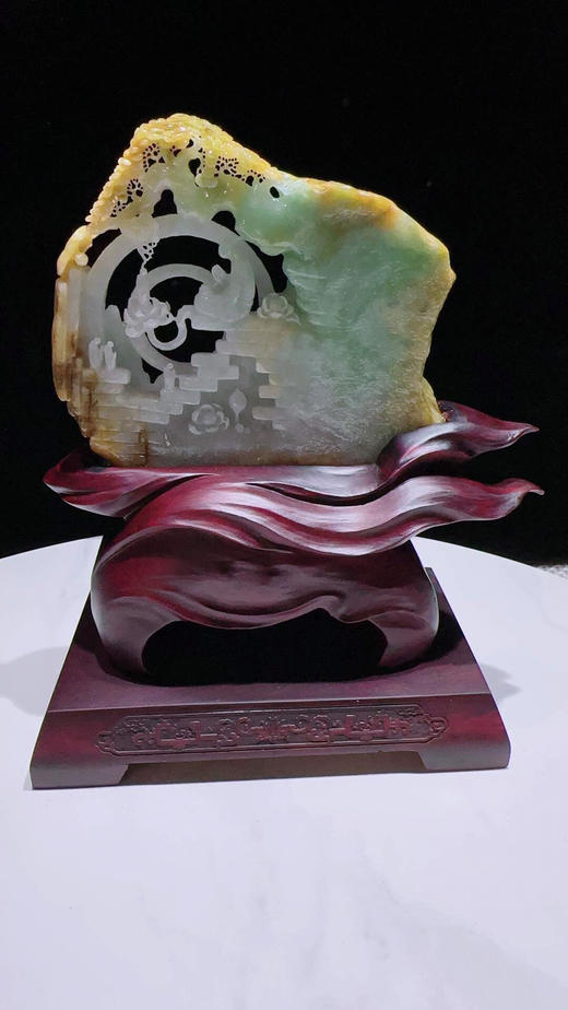 620797翡翠摆件【万佛朝宗】 商品图5