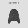 ROMI STUDIO“格雷高知”美丽奴绵羊毛混纺堆领套头毛衫RW24WS71147 商品缩略图5