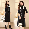翻领马甲+连衣裙两件套时尚毛织套裙LZW&220 商品缩略图3