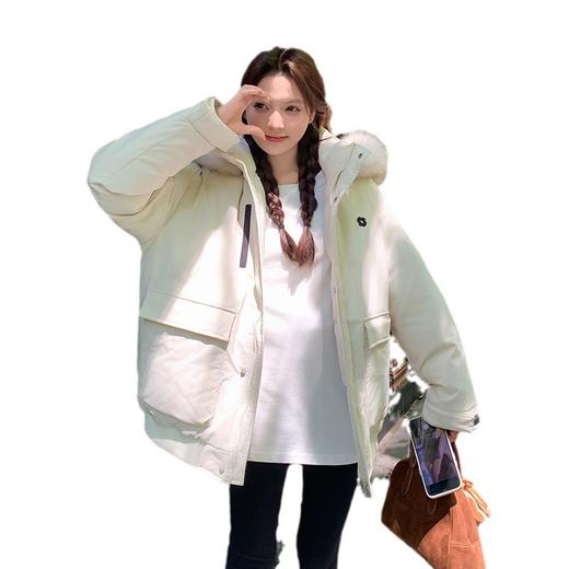 【冬季新款韩版 工装羽绒棉服】女棉袄棉服宽松毛领加厚外套棉衣外套 商品图4