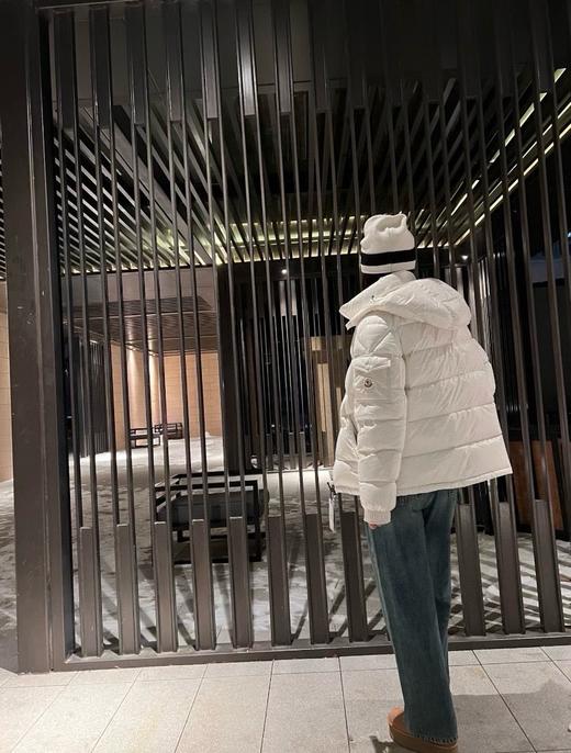 蒙口Maya系列情侣款连帽可拆羽绒服 商品图2