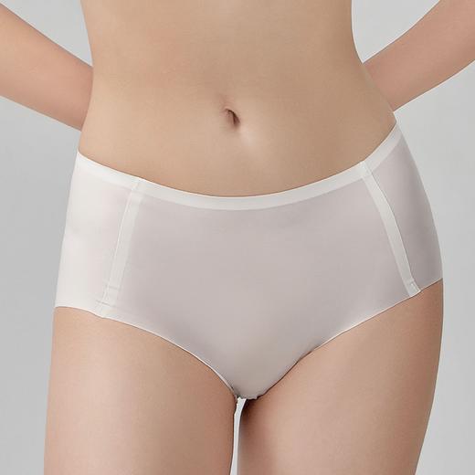 【59元3条】里素无痕竹炭裸感内裤 中腰纯色一片式内裤 商品图2