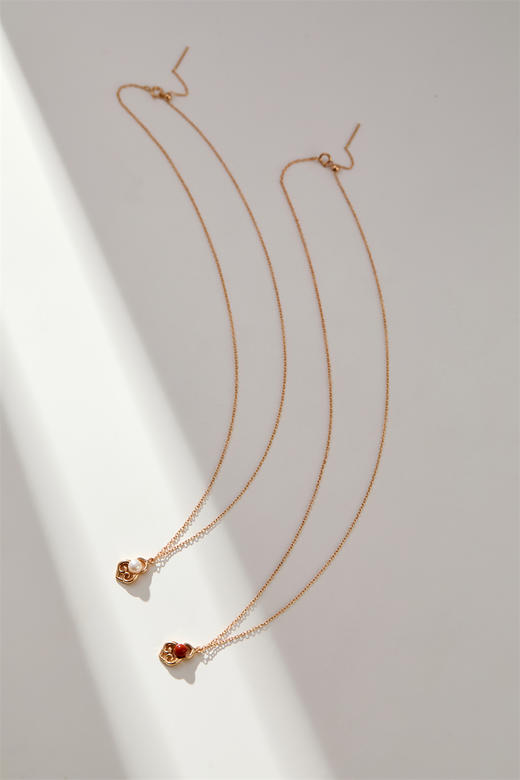 pearl moments珍刻   事事如意 小如意（南红）项链 商品图6