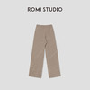 ROMI STUDIO“随性自在”12针单边羊绒羊毛混纺休闲裤 RW25SXG0082 商品缩略图5