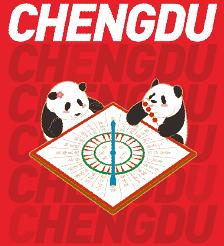 pear sky丨熊猫糖画转转乐冰箱贴 商品图0