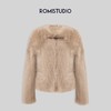 ROMI STUDIO皮毛一体暖绒绒奶咖色保暖厚实外套W2446 商品缩略图0