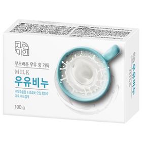 無瑾花自然美人牛奶香皂100g무궁화 자연미인 우유비누